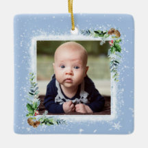 Nom de la photo de Noël du bébé Date de naissance