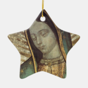 ORNEMENT EN CÉRAMIQUE NOTRE DAME DE GUADALUPE