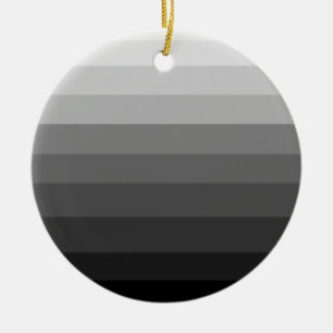 Ornement En Céramique Nuances de l'ornement gris