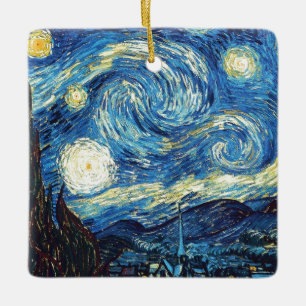 Ornement En Céramique nuit de lune personnalisée diy anniversaires