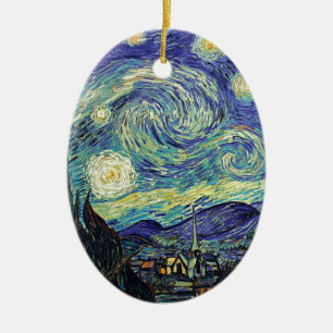 Ornement En Céramique Nuit étoilée par van Gogh