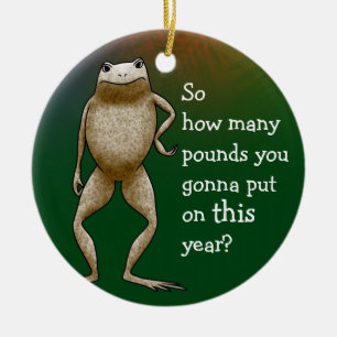 Ornement En Céramique Obadiah Toad Diet