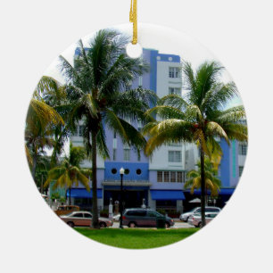 Ornement En Céramique Ocean Drive