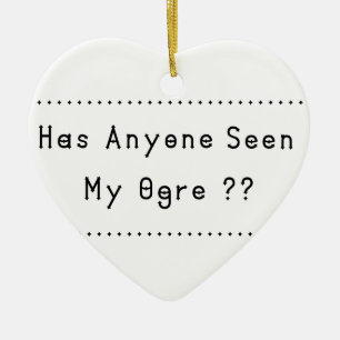 Ornement En Céramique Ogre