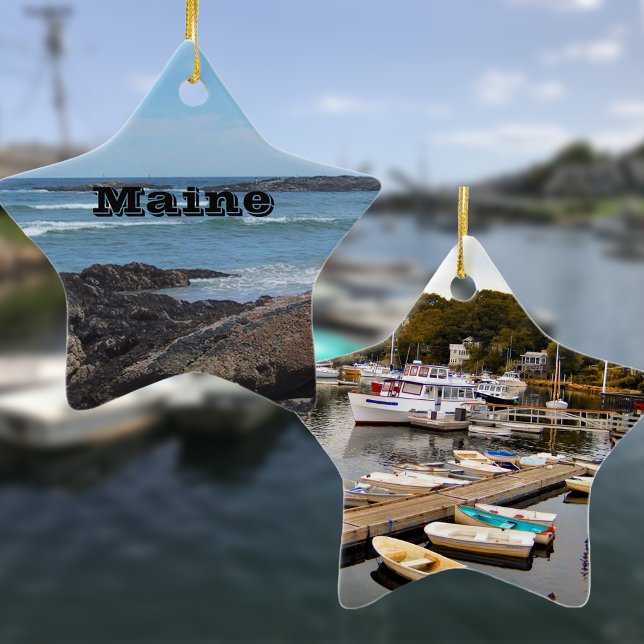 Ornement En Céramique Ogunquit, Maine (Créateur téléchargé)