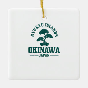 Ornement En Céramique Okinawa Japon Bonsai Japonais Ryukyu Îles Cadeau