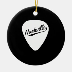 Ornement En Céramique Onglet de guitare de Nashville