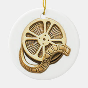 Ornement En Céramique OPUS Gold Film Reel