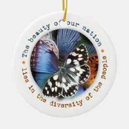Ornement En Céramique Ordre de Beautiful Diversity