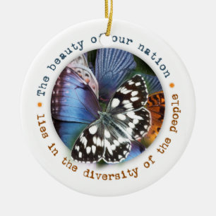 Ornement En Céramique Ordre de Beautiful Diversity