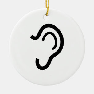 Ornement En Céramique Oreille