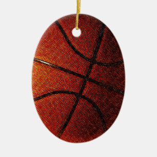 Ornement En Céramique Organisation de basket-ball