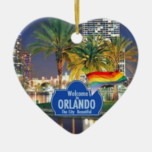 Ornement En Céramique Orlando la FLORIDE