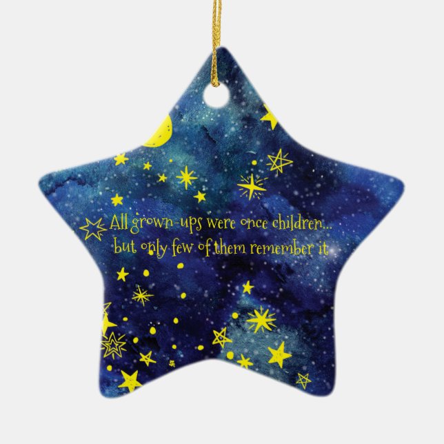 Ornement En Céramique Ornament Petites Étoiles (Devant)
