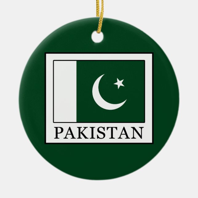 Ornement En Céramique Pakistan (Devant)