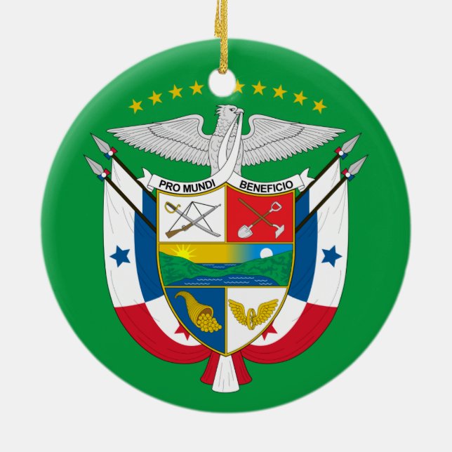 Ornement En Céramique Panama Ceramic (Dos)