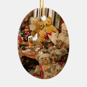 Ornement En Céramique Paradis des collectionneurs nounours
