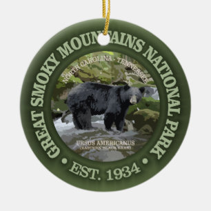 Ornement En Céramique Parc national de Great Smoky Mountains