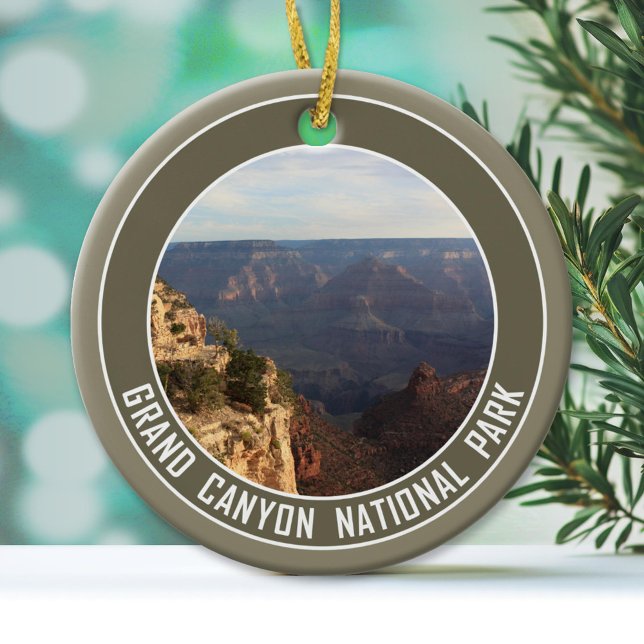 Ornement En Céramique Parc national du Grand Canyon Souvenir (National Park Ornament)