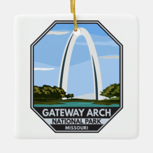 Ornement En Céramique Parc national Gateway Arch Missouri
