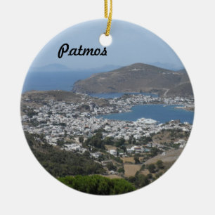 Ornement En Céramique Patmos, Grèce