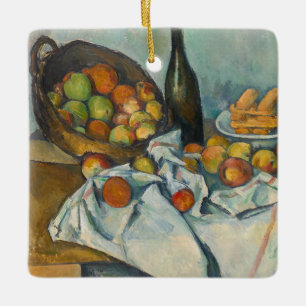 Ornement En Céramique Paul Cezanne - Le panier de pommes