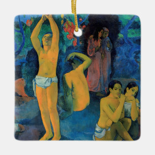 Ornement En Céramique Paul Gauguin - D'Où Sommes-Nous Venus ?