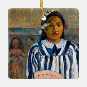 Ornement En Céramique Paul Gauguin - Les ancêtres de Tehamana