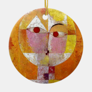 Ornement En Céramique Paul Klee Senecio Peinture