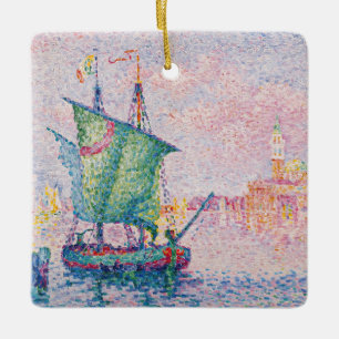 Ornement En Céramique Paul Signac - Venise, Le Nuage Rose