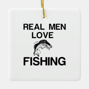 ORNEMENT EN CÉRAMIQUE PÊCHE AU LOVE