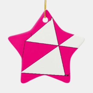 Ornement En Céramique Peinture numérique rose blanc, Art pour enfants