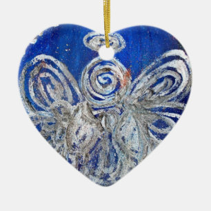 Ornement En Céramique Pendentif ornemental Twinkle Angel
