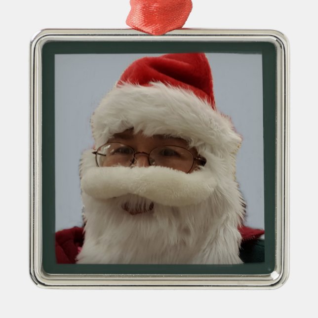 Ornement en céramique père Noël (Devant)