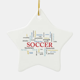 Ornement En Céramique Personalize, Soccer Coach Thank You in Words