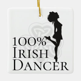 Ornement En Céramique Personnalisé 100% danseur irlandais dur chaussures