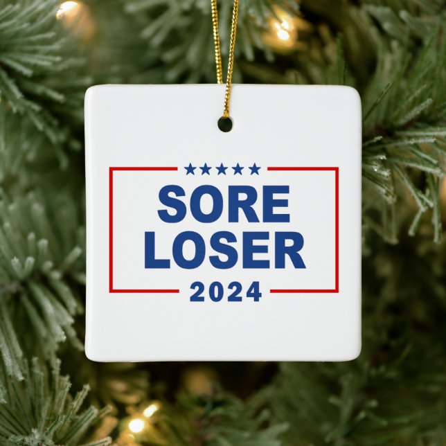 Ornement En Céramique Perte de magasin 2024 (Arbre)