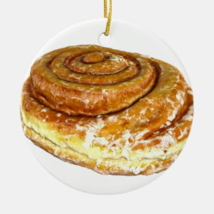 Ornement En Céramique Petit pain de miel