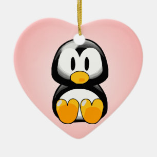 Ornement En Céramique Petit pingouin