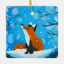 Petit Renard aime la neige