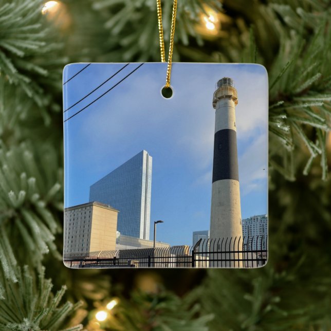 Ornement En Céramique Phare d'Absecon (Arbre)