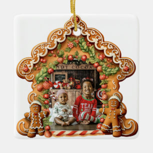 Ornement En Céramique Photo Sweet Gingerbread