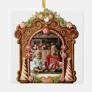 Ornement En Céramique Photo Sweet Gingerbread