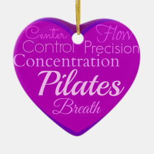 Ornement En Céramique Pilates