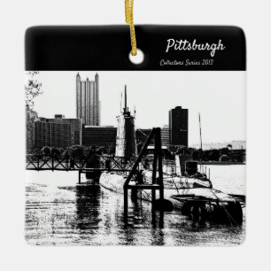 Ornement En Céramique Pittsburgh Ornament Collector Series 2013