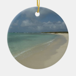 Ornement En Céramique Plage d'Aruba II Magnifique paysage naturel
