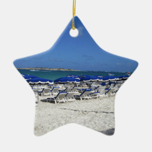 Ornement En Céramique Plage de baie de l'Orient