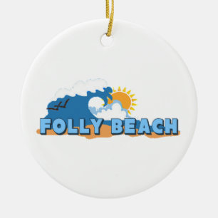 Ornement En Céramique Plage de folie