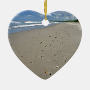 Ornement En Céramique Plage de sable déserte