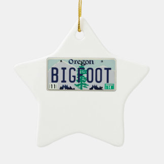 Ornement En Céramique Plaque minéralogique de l'Orégon Bigfoot
